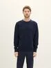 Tom Tailor Basic Sweatshirt Sky Captain Blue
