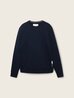 Tom Tailor Basic Sweatshirt Sky Captain Blue - 1040828-10668