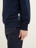 Tom Tailor Basic Sweatshirt Sky Captain Blue