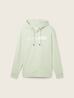 Tom Tailor Hoodie With A Logo Print Tender Sea Green - 1040834-35169