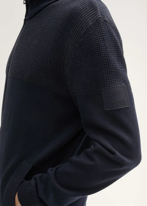 Tom Tailor Sweatshirt Standup Collar Sky Captain Blue