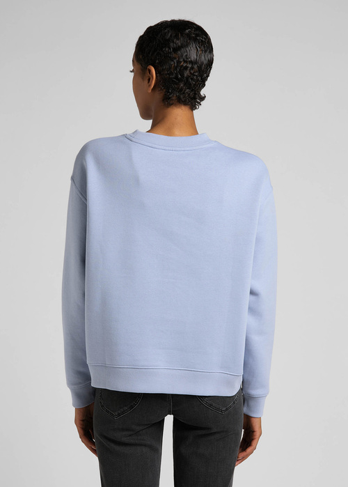 Lee Crew Neck Sweatshirt Parry Blue - L53LLJ66