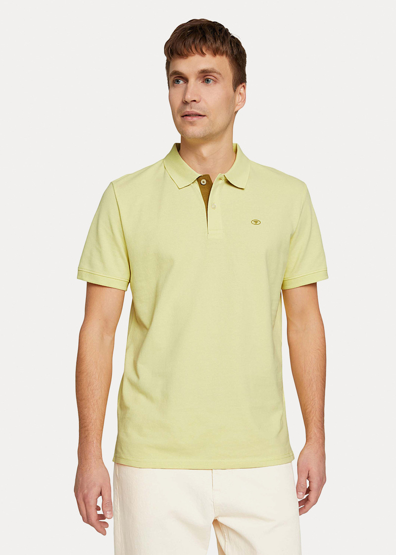 Tom Tailor Polo Tee Daffodil Yellow - 1031006-16946