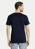 Tom Tailor T Shirt Logo Sky Captain Blue - 1021229-10668