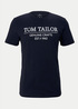 Tom Tailor T Shirt Logo Sky Captain Blue - 1021229-10668