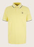 Tom Tailor Piqu Polo Shirt Yellow Curd Streaky Two Tone - 1031601_29832