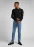 Lee Long Sleeve Pique Polo Black