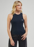 Lee Ribed Tank Unionall Black - LQ60WKA76