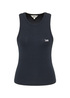 Lee Ribed Tank Unionall Black - LQ60WKA76