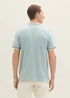 Tom Tailor Polo Shirt With Logo Embroidery Ocean