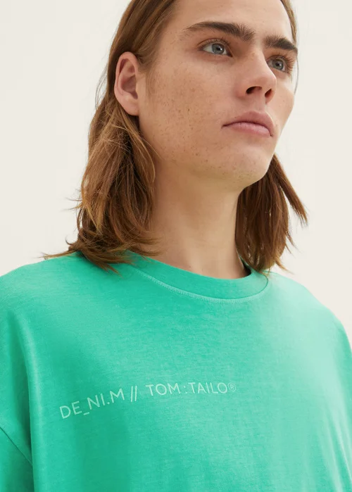 Denim Tom Tailor Tshirt Fresh Peppermint