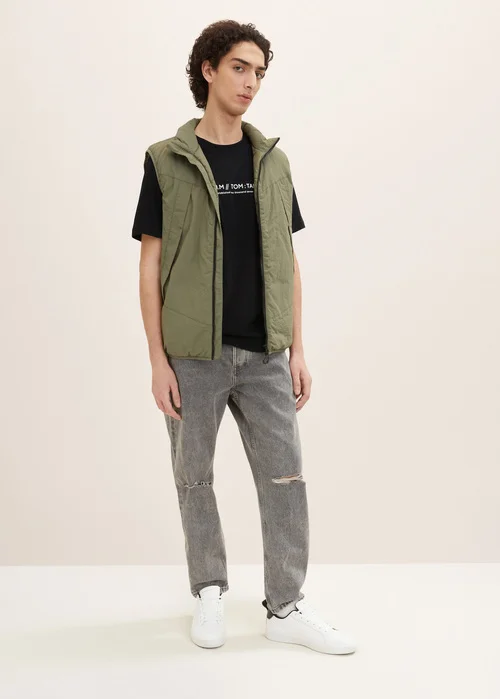 Denim Tom Tailor Tshirt Black