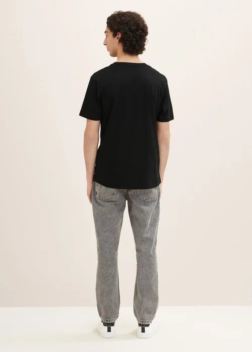Denim Tom Tailor Tshirt Black