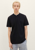 Denim Tom Tailor Tshirt Black - 1035846-29999