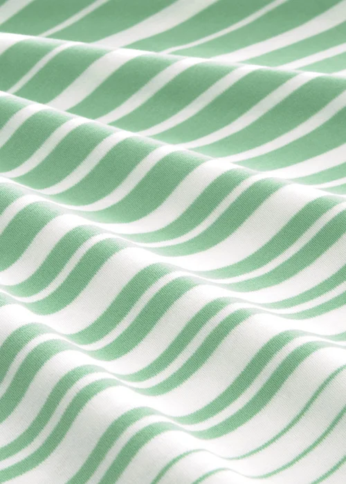 Tom Tailor Tshirt Green Gradient Stripe