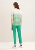 Tom Tailor Tshirt Green Gradient Stripe