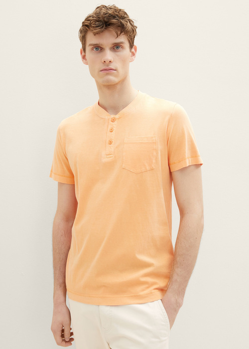 Tom Tailor Tshirt Washed Out Orange - 1035639-22225