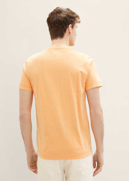 Tom Tailor Tshirt Washed Out Orange - 1035639-22225