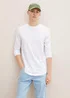 Denim Tom Tailor Basic Long Sleeved Shirt White