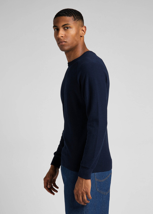 Lee Core Reglan Knit Sky Captain - L83PKHHY