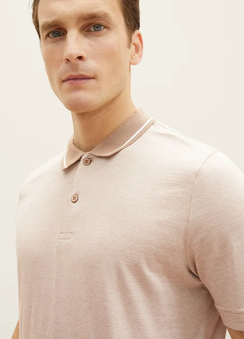 Tom Tailor Desert Fawn Tee White Stripes