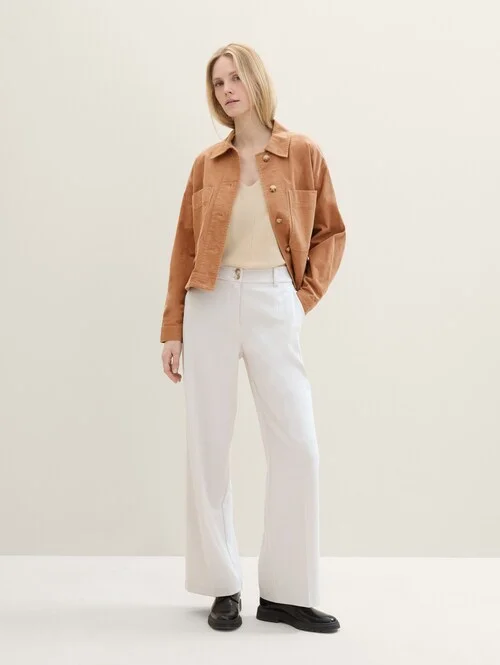 Tom Tailor V Neck Pullover Summer Beige