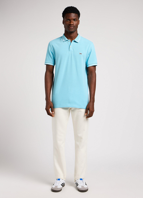 Lee Pique Polo Preppy Blue - 112349952