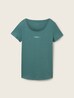 Tom Tailor Round Neck T Shirt Sea Pine Green - 1042892-10697