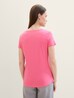 Tom Tailor Round Neck T Shirt Carmine Pink - 1042892-15799