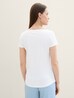 Tom Tailor Round Neck T Shirt White - 1042892-20000