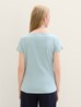 Tom Tailor Round Neck T Shirt Dusty Mint Blue - 1042892-30463