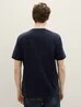 Tom Tailor T Shirt With A Print Sky Captain Blue