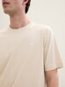 Tom Tailor Basic T Shirt Light Cashew Beige - 1040902-10336