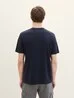Tom Tailor Basic T Shirt Sky Captain Blue