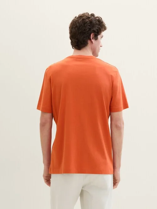 Tom Tailor Basic T Shirt Marocco Orange