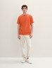 Tom Tailor Basic T Shirt Marocco Orange - 1040902-12883