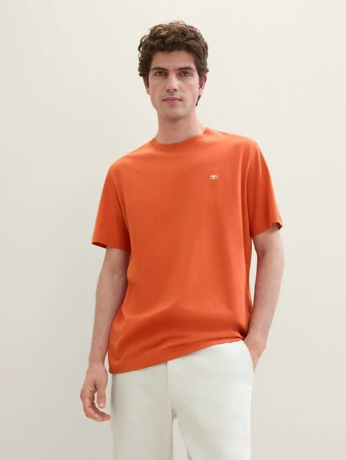 Tom Tailor Basic T Shirt Marocco Orange