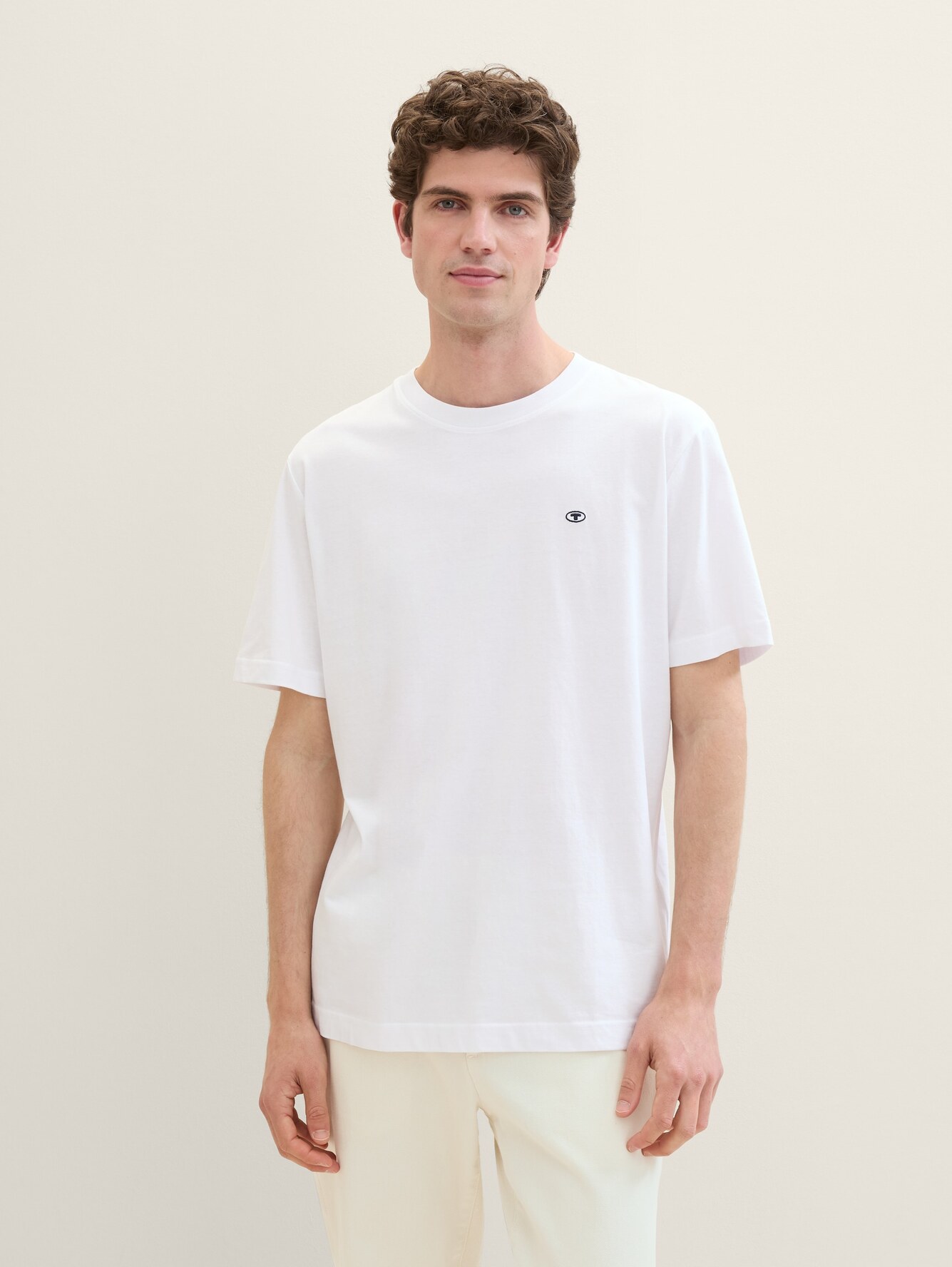 Tom Tailor Basic T Shirt White - 1040902-20000