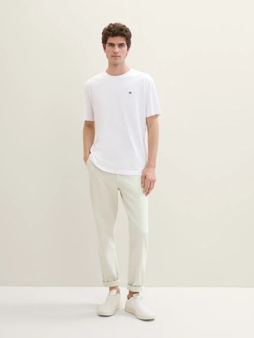 Tom Tailor Basic T Shirt White