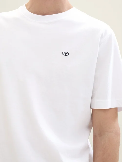 Tom Tailor Basic T Shirt White