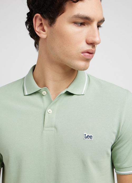 Lee Pique Polo Intuition Grey - 112349953