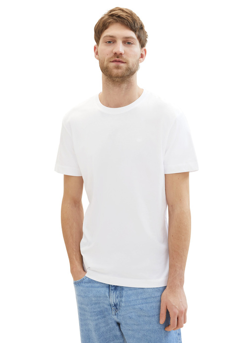 Tom Tailor T Shirt White - 1042346-20000