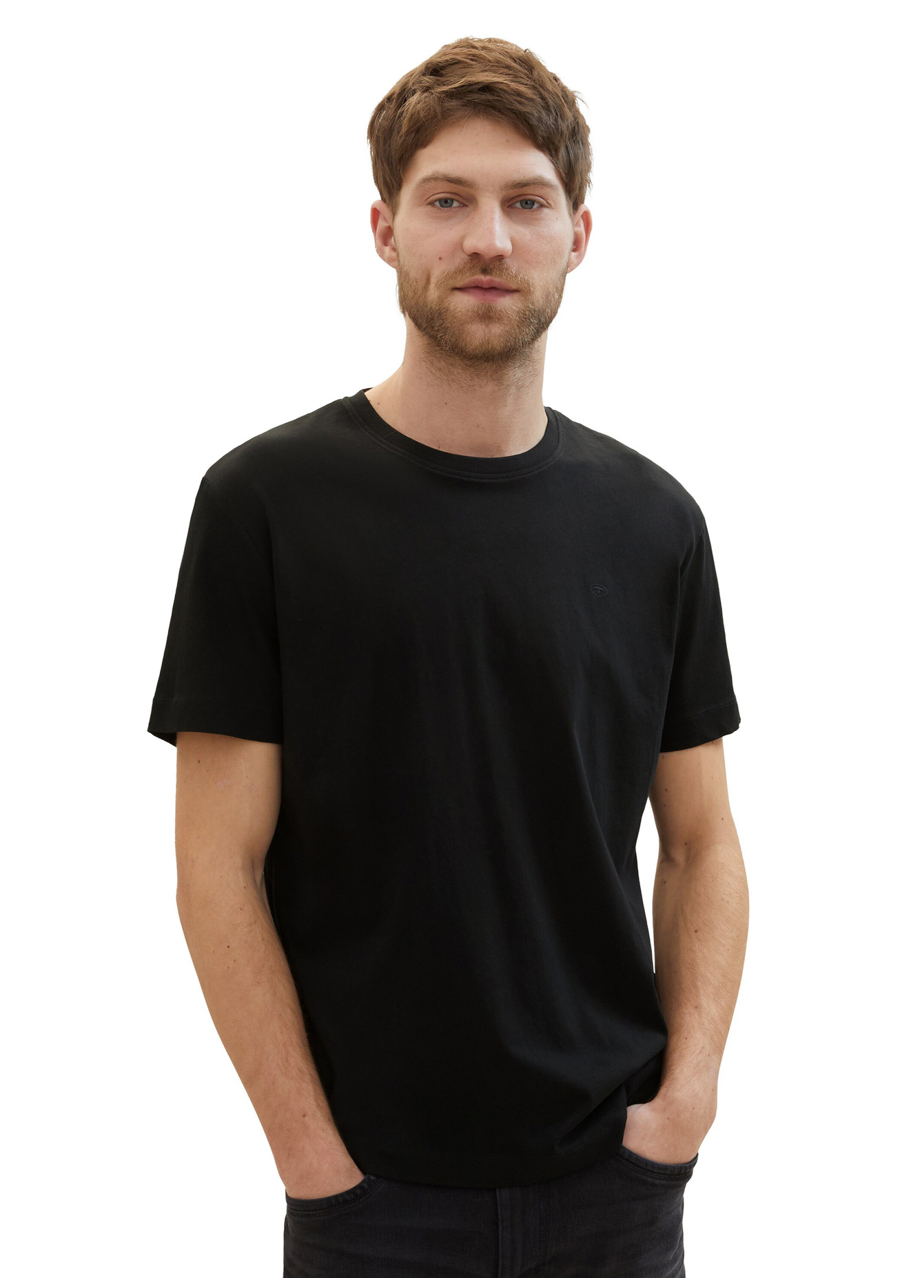 Tom Tailor T Shirt Black - 1042346-29999