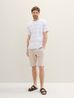 Tom Tailor C Neck Tshirt Blue Beige Blockstripe - 1041790-35786