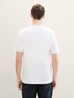 Tom Tailor Logo Text Tee White - 1041798-20000