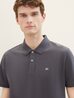 Tom Tailor Basic Polo With Contrast Dark Shadow - 1031006-10307