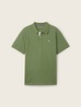 Tom Tailor Basic Polo With Contrast Dull Moss Green - 1031006-21586