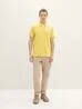 Tom Tailor Basic Polo With Contrast Sunny Yellow