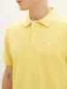 Tom Tailor Basic Polo With Contrast Sunny Yellow
