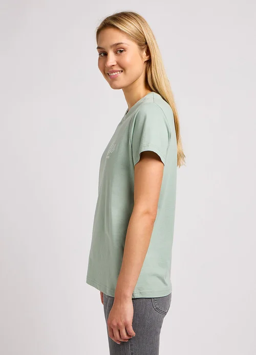 Lee Small Logo Tee Intuition Grey